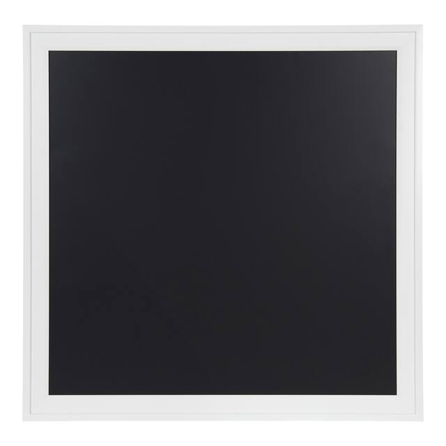 Bosc Framed Magnetic Chalkboard - 31.5x31.5 - White