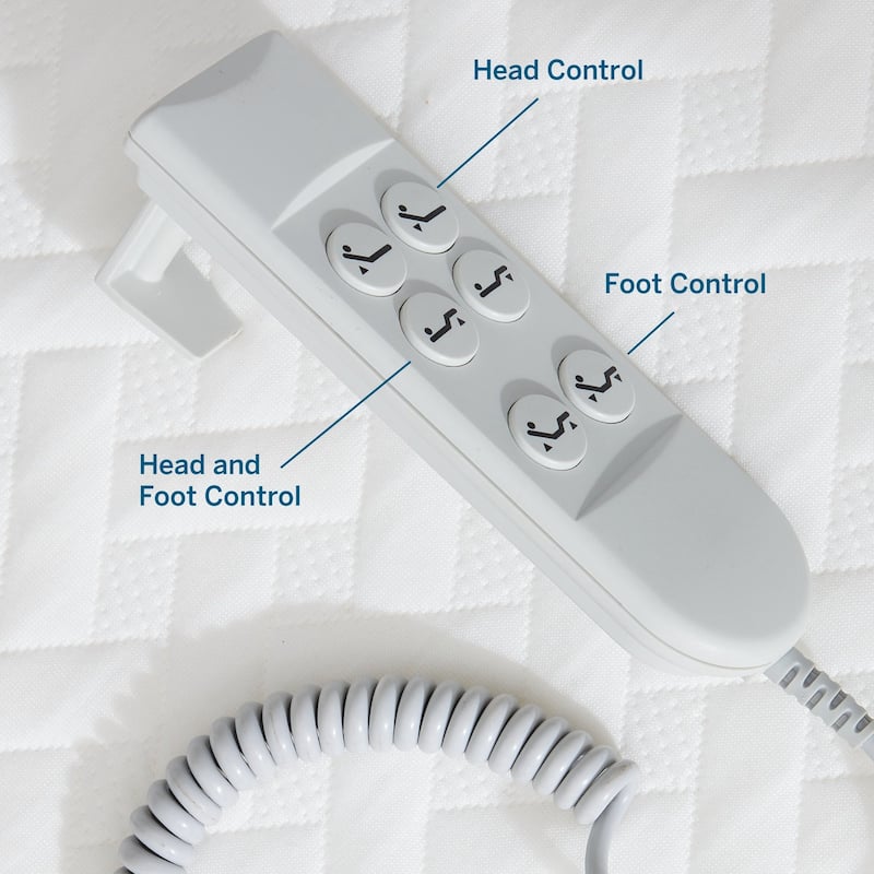 LUCID Comfort Collection Standard Adjustable Bed Base On Sale Bed