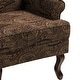 preview thumbnail 118 of 119, 31" W Modern Upholstered Linen Wing Back Accent Chair with Rolled Arm