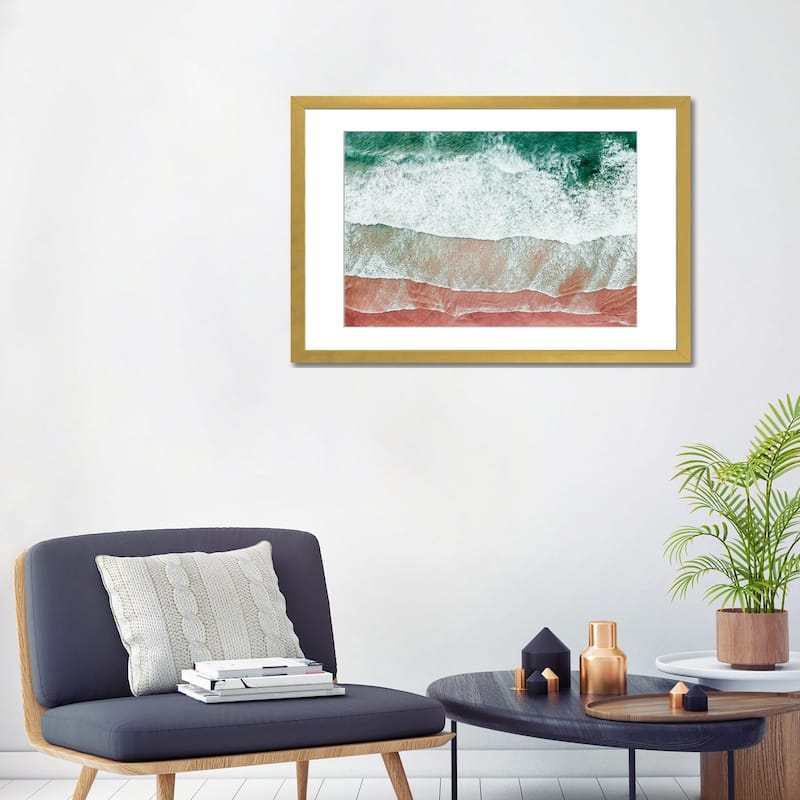 iCanvas "Ocean Waves II" by Radu Bercan PFA