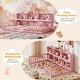preview thumbnail 21 of 20, Costway Twin Size Montessori Floor Bed with Bookcase Storage Shelves &