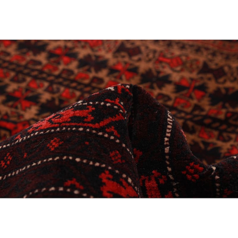 Teimani Brown Rug 3'4" x 5'6" - 3'4 x 5'6