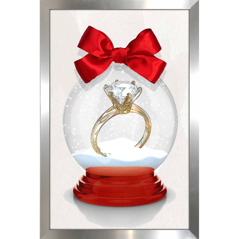 "Ring in Crystal Ball" by Jodi Print on Acrylic