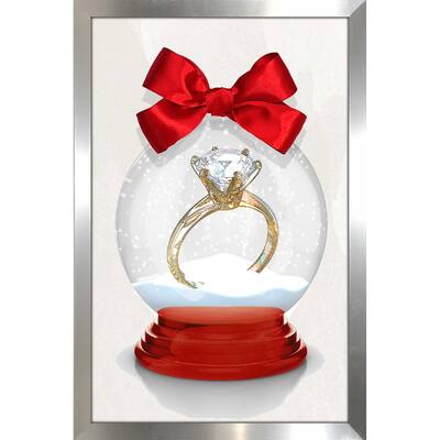 "Ring in Crystal Ball" by Jodi Print on Acrylic