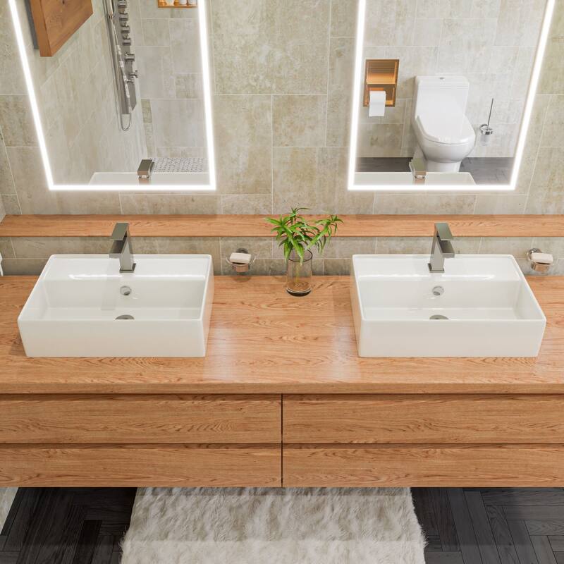 Eago 1.1 / 1.6 GPF Dual Flush One Piece Elongated Toilet - Includes