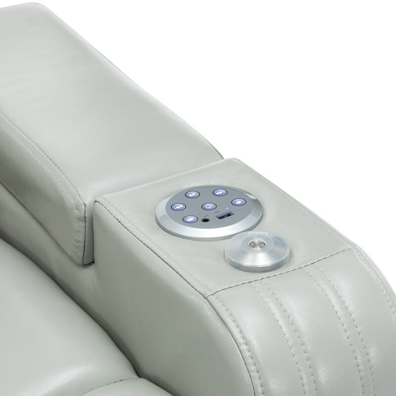 PU Leather Power Recliner Individual Seat