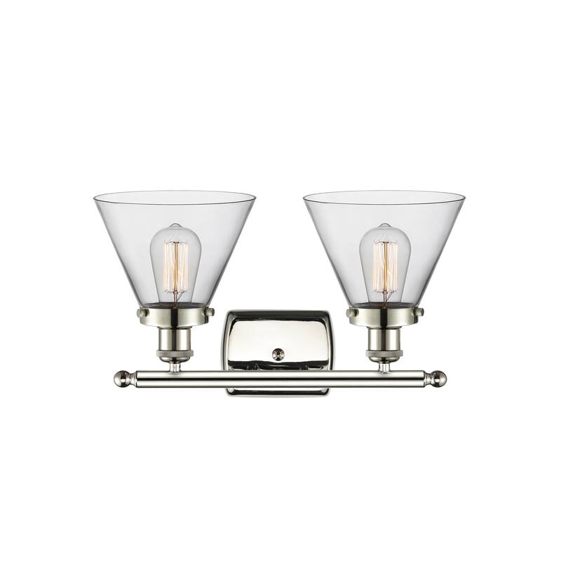 Innovations Lighting Ballston Urban Cone - 2 Light 18" Bath Vanity Light