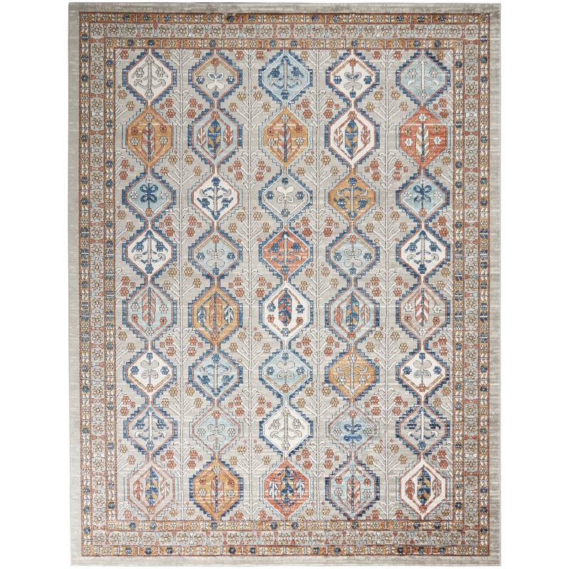 Nourison Concerto Traditional Persian Geometric Area Rug