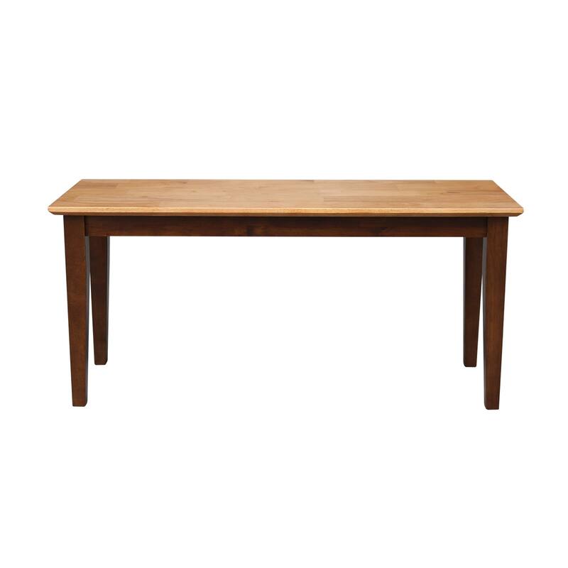 Shaker Style Bench - 39" x 14" - 39" x 14"