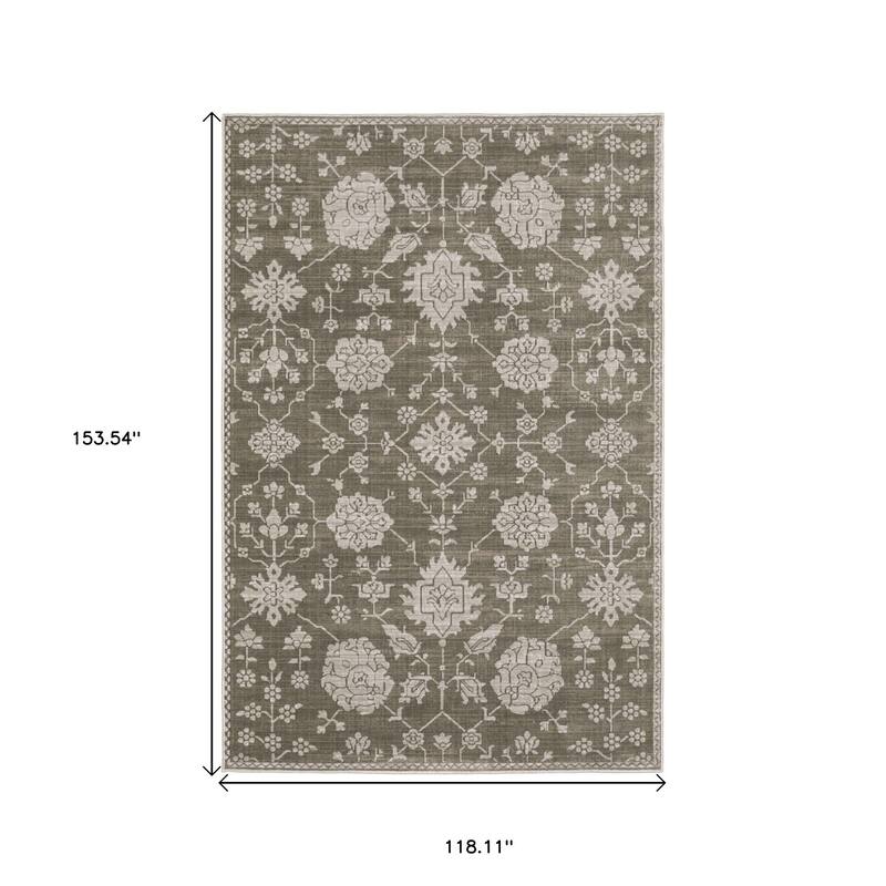 HomeRootsOriental Traditional Rectangle Area Rug