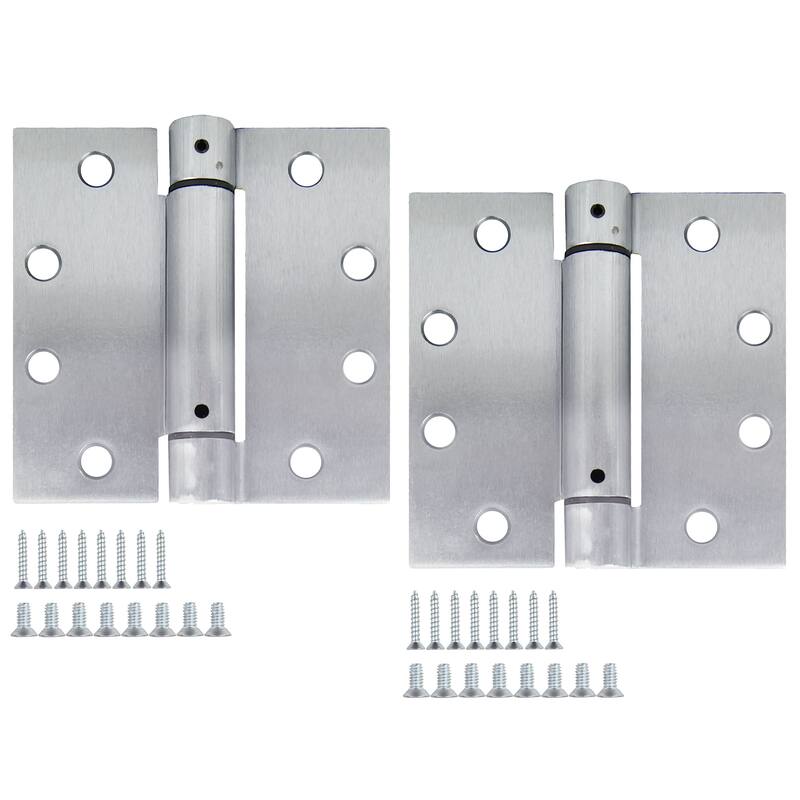 Self Closing Interior Exterior Door Hinges 2 Pack