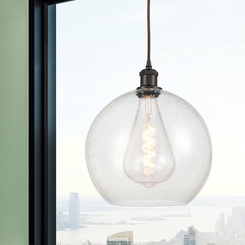 Innovations Lighting Ballston Athens 1 Light 12" Cord Hung Mini Pendant