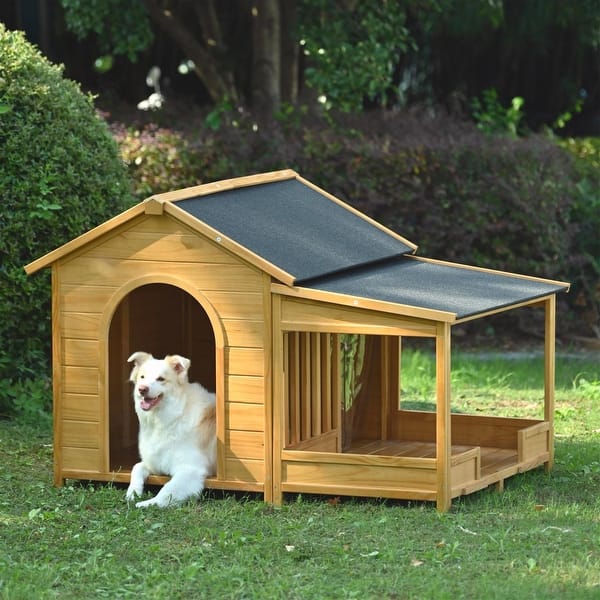 Wooden Dog Dog Kennels For Big Dogs House Large Outside Dog