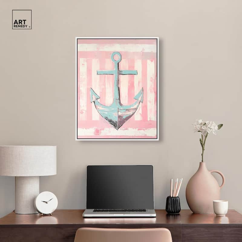 Sea Anchor Canvas by Art Remedy
