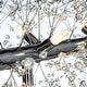 preview thumbnail 3 of 5, 9/12 Light Island Chrome Fireworks Linear Crystal Chandelier