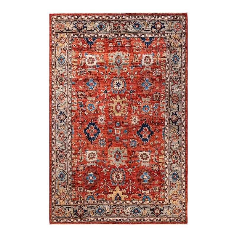 Serapi, One-of-a-Kind Hand-Knotted Area Rug - 6' 1" x 9' 5"
