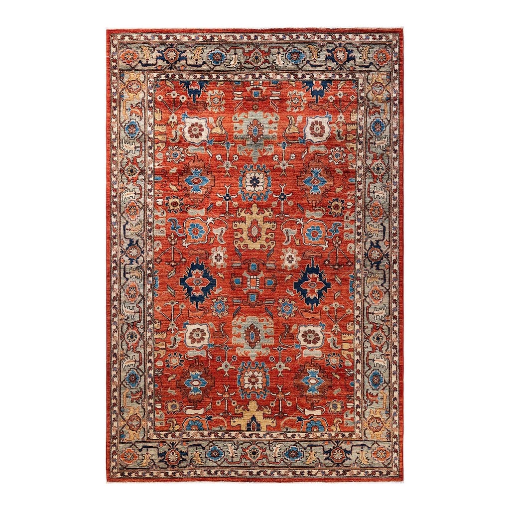 Serapi, One-of-a-Kind Hand-Knotted Area Rug - 6' 1" x 9' 5"