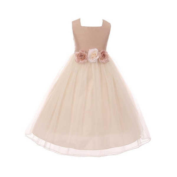 vintage rose bridesmaid dress
