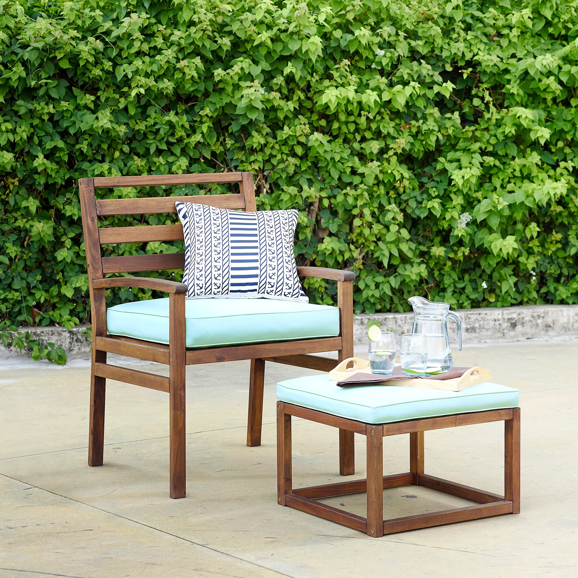Patio Chairs With Ottomans / Outdoor Chairs With Ottoman You Ll Love In