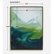 preview thumbnail 7 of 5, Uttermost Serene Green Framed Abstract Art