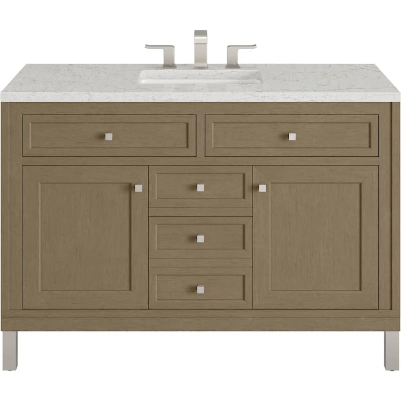 James Martin Vanities 503-V48-FEJP Chicago 48" Free Standing Single - Walnut Whisper