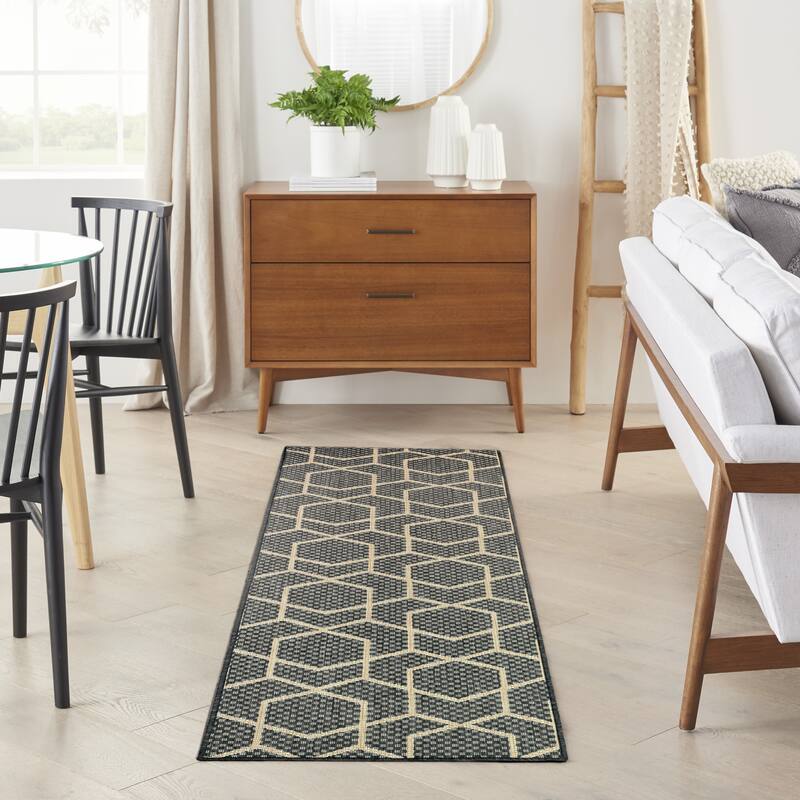 Nourison Horizon Indoor/Outdoor Geometric Area Rug