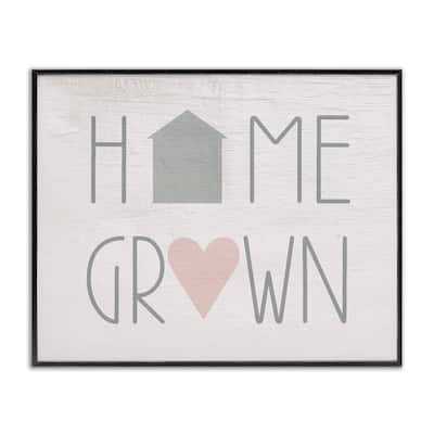 Stupell Home Grown Country Words Framed Giclee Art Design By Lil' Rue