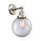 Option Brushed Satin Nickel / Clear