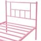 preview thumbnail 16 of 31, VECELO Twin Size Kids Bed Frame, Easy-to-assemble Metal Twin Platform Bed Frame with Under-bed Storage