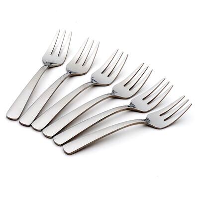 Aptitude Everyday Flatware Salad Forks, Set Of 6