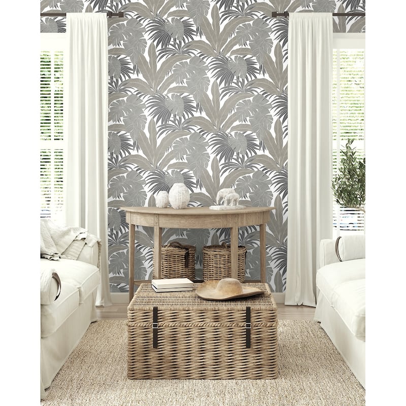 Seabrook Designs Sabryna Non-Woven Unpasted Wallpaper