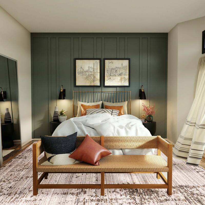 ECARPETGALLERY Hand Loomed Elysian Taupe Wool Rug - 8'1 x 9'10