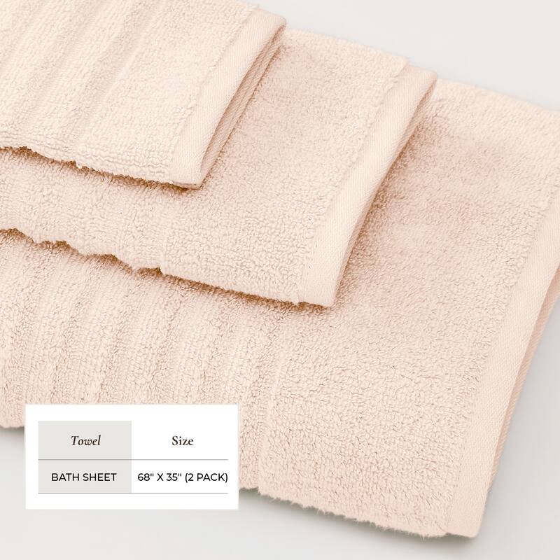Linery & Co. Combed Cotton Bath Towel Set