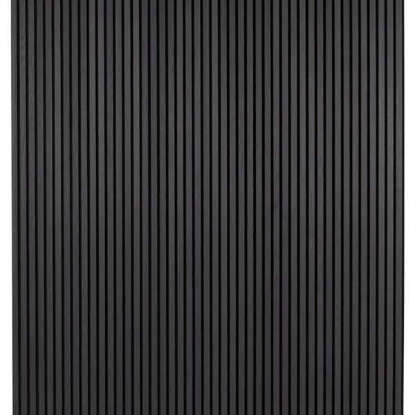 94 in. x 23.6 in x 0.8 in. Acoustic Vinyl Wall Cladding Siding Board ...