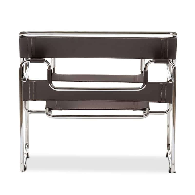 Strick & Bolton Saunders Black Accent Chair