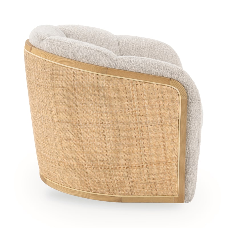 Classic Home Daisy Upholstered Fabric Accent Swivel Chair699.50