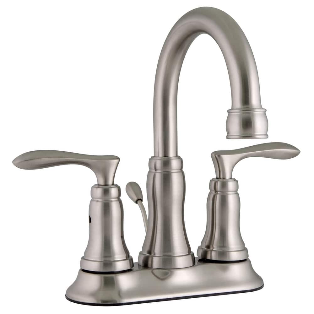 Design House Double Handle 4" Centerset Bathroom Faucet
