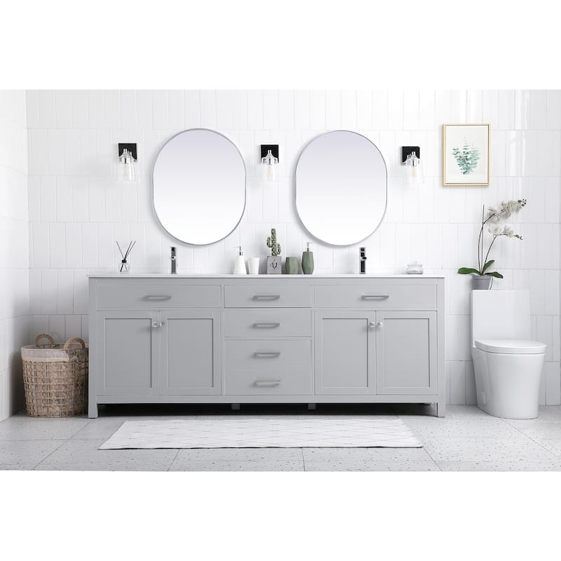 Prestige 54 - 72 Inch Double Bathroom Vanity