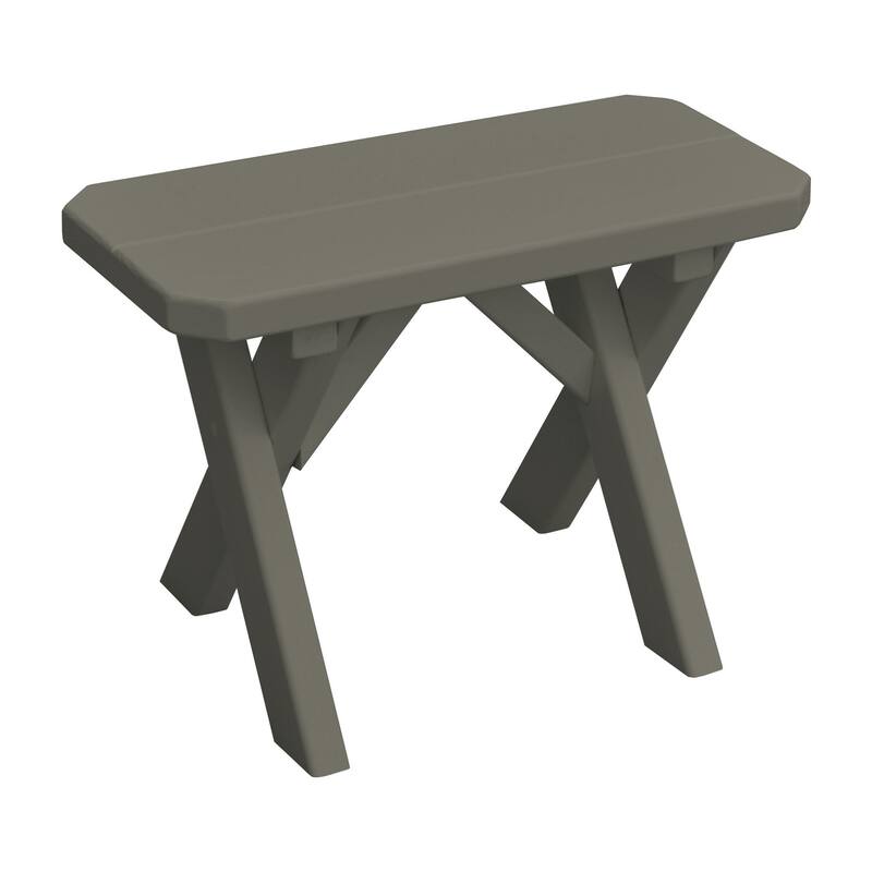 Pine 2' Crossleg Bench