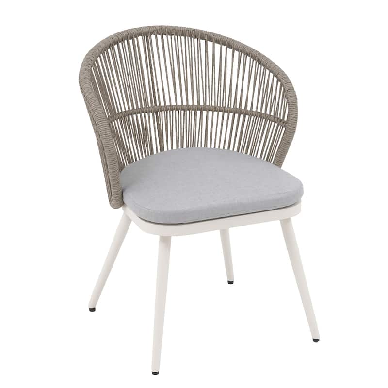 Outdoor 2-piece Dining Chair with Cushion