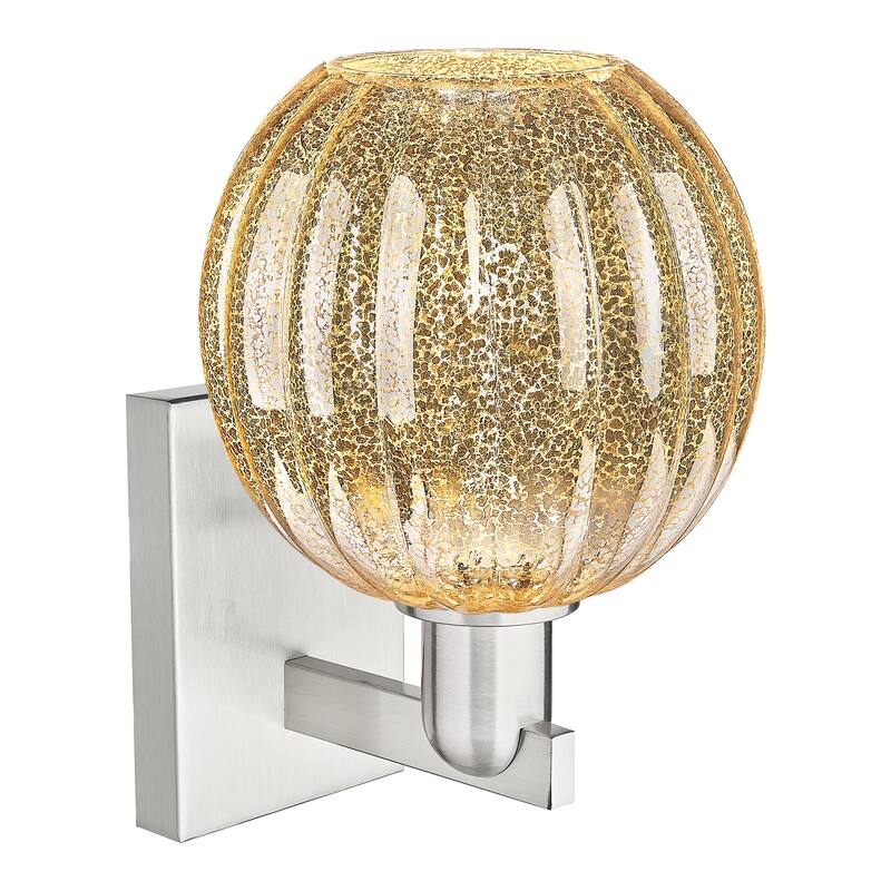 Innovations Lighting Downtown Urban - Preston - 1 Light 7" Globe Shade Wall-mounted Sconce