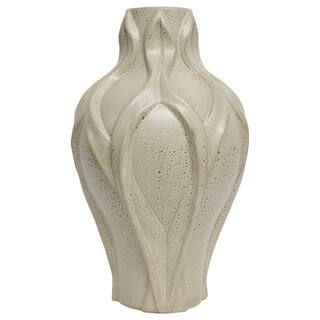 Sagebrook Home Stoneware Ceramic Vase