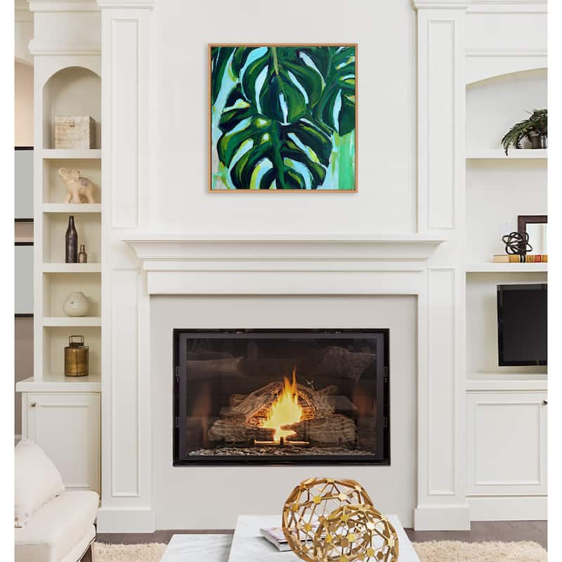 Kate and Laurel Sylvie Beaded Blank Framed Canvas