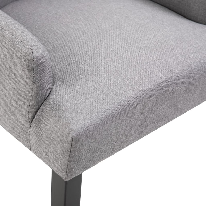 vidaXL Dining Chairs with Armrests 1/2/4/6 pcs Multicolor Fabric - 21.3" x 22" x 41.7"