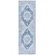 preview thumbnail 12 of 13, SAFAVIEH Arizona Ghinita Vintage Rug 2'6" x 8' Runner - Ivory/Blue - Runner