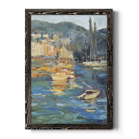 Harbor Side I Premium Framed Canvas - Ready to Hang