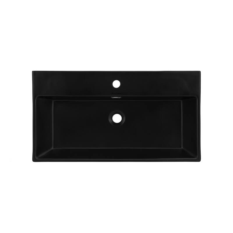 Claire 30” Rectangle Wall-Mount Bathroom Sink