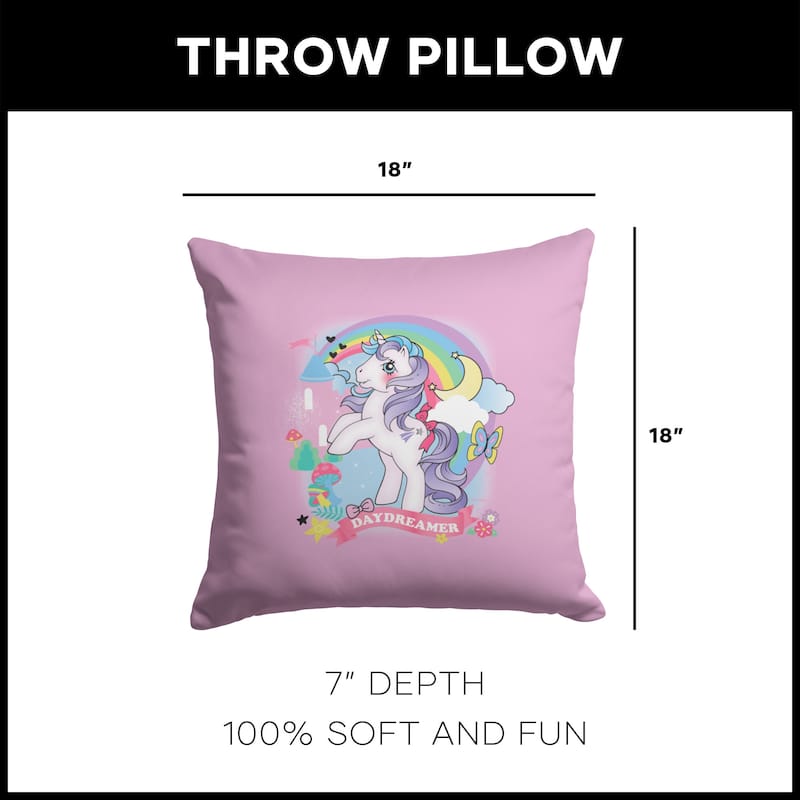Hasbro My Little Pony 18 Inch Throw Pillow