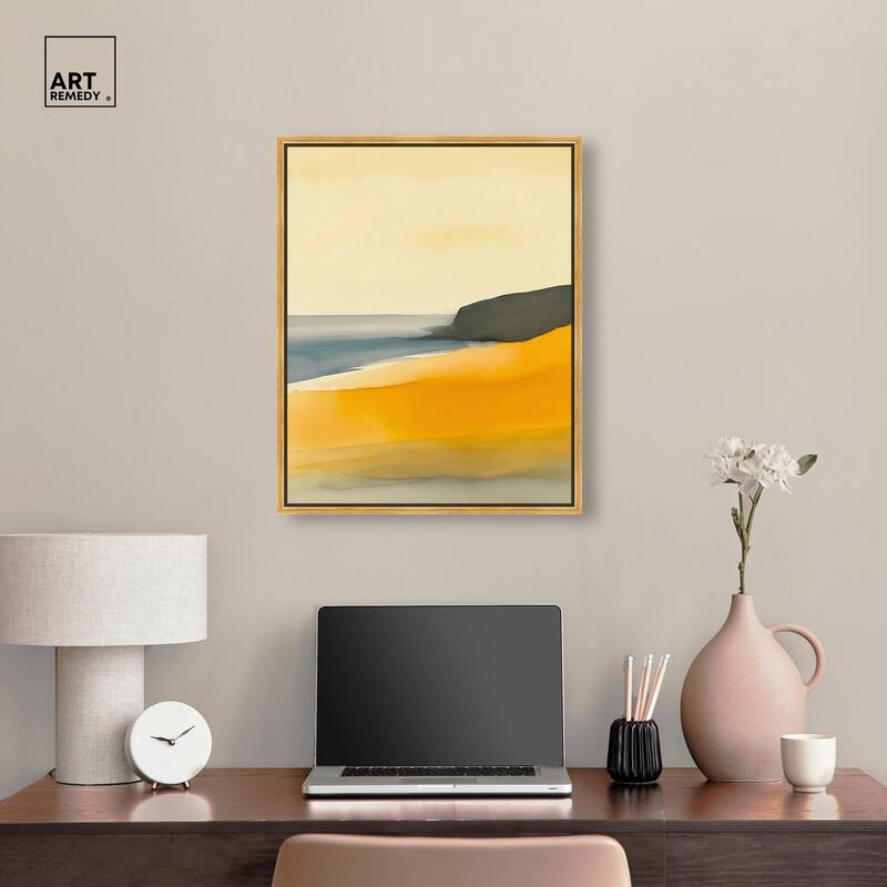 Glistening Beach Dreams II Canvas by Art Remedy