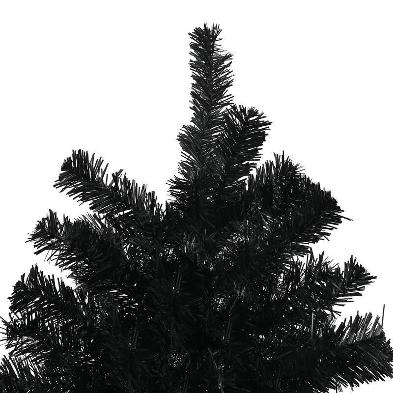 7.5FT/9FT Unlit Artificial Christmas Tree, Realistic Branches, Flame-Retardant with Easy Assembly